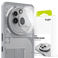  Ringke - Edzett üveg kamera védő - Nothing Phone (3a) Pro (2 darab) - Átlátszó üvegfólia