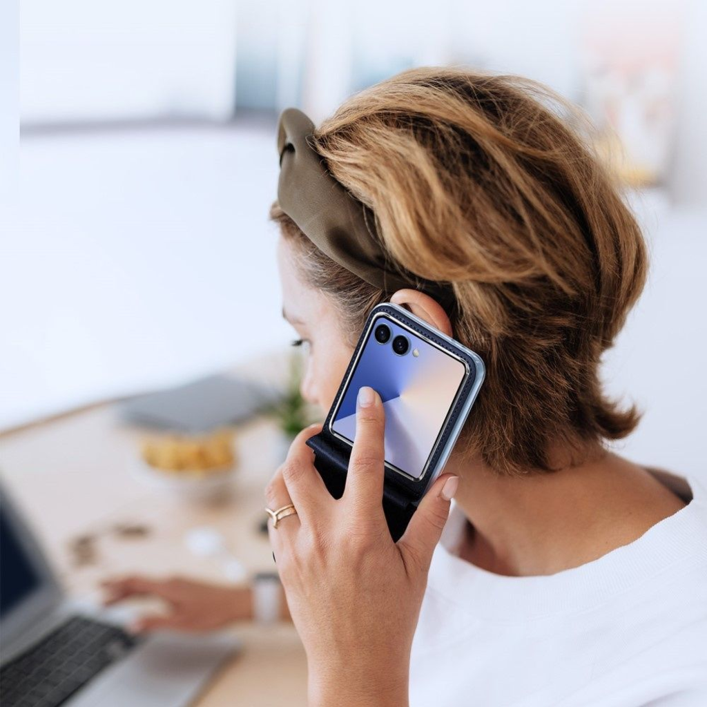  Samsung Galaxy Z Flip7 Kék Dux Ducis Bril tok - 7