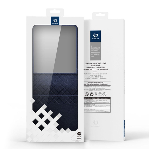  Samsung Galaxy Z Flip7 Kék Dux Ducis Bril tok