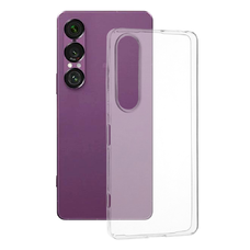  Techsuit - Átlátszó Szilikon - Sony Xperia 1 VII - Átlátszó tok
