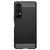  Spigen - Strapabíró páncél - Sony Xperia 1 VII - Matt Fekete tok - 0. kép