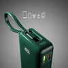 Powerbank SBS 10000 mAh 20W beépített USB-C kábellel és digitális kijelzővel - zöld - 4. kép
