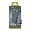 Powerbank SBS 10000 mAh 20W beépített USB-C kábellel és digitális kijelzővel - szürke - 0. kép