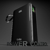 Powerbank SBS 20000 mAh 20W beépített USB-C kábellel és digitális kijelzővel - fekete - 3. kép