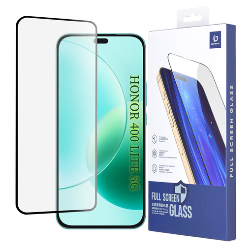 Dux Ducis - Edzett Üveg - Honor 400 Lite - Fekete üvegfólia Dux Ducis - Edzett Üveg - Honor 400 Lite - Fekete üvegfólia