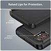  Techsuit - Szénszilikon - Samsung Galaxy Xcover7 Pro - Fekete tok - 0. kép