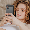  Techsuit - Szénszilikon - Samsung Galaxy Xcover7 Pro - Fekete tok - 4. kép