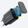 Hálózati töltő Choetech Q5004 EU USB-C, 20W (fekete) - 4. kép