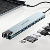 Docking Station Blitzwolf BW-TH5 10in1 USB-C (ezüst) - 1. kép