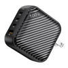 INVZI GanHub 3x USB-C + USB hálózati töltő, 100W, EU/UK/AU/US (fekete) - 0. kép