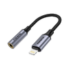 FONENG adapter BM30 Lightning - JACK 3.5MM 0.14M Fekete - 0. kép