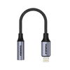 FONENG adapter BM30 Lightning - JACK 3.5MM 0.14M Fekete - 1. kép