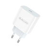JELLICO fali töltő AK180 PD 20W 1xUSB-C + kábel USB-C - USB-C Fehér - 1. kép