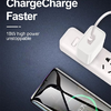 JELLICO hálózati töltő C7 22.5W 1xUSB QC3.0 + USB-C kábel fehér - 3. kép