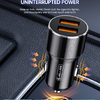 JELLICO autós töltő F9 36W 2xUSB QC3.0 Fekete - 2. kép