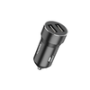 FONENG autós töltő C08 2.4A 12W 2xUSB Fekete - 0. kép