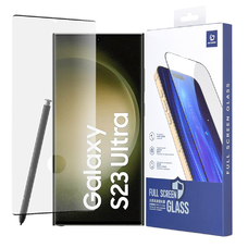  Dux Ducis - Edzett Üveg - Samsung Galaxy S23 Ultra - Fekete üvegfólia