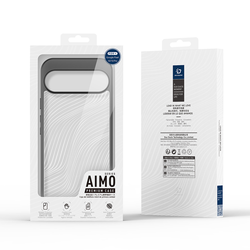  Google Pixel 10 / 10 Pro Fekete Dux Ducis Aimo Series tok - 7