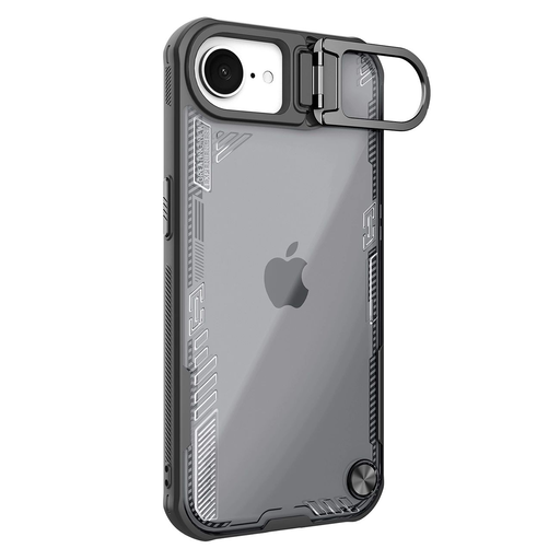 Nillkin Iceblade Prop Case with Stand for iPhone 16e - Black Nillkin Iceblade Prop Case with Stand for iPhone 16e - Black