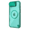 Nillkin Iceblade Prop mágneses tok kamerafedéllel és állvánnyal iPhone 16e-hez - Zöld tok - 1. kép