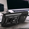 Hybrid Armor Camshield páncélozott tok állvánnyal és kamerafedéllel Google Pixel 9A-hoz - Fekete tok - 3. kép