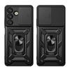 Hybrid Armor Camshield páncélozott tok állvánnyal és kamerafedéllel Xiaomi 15 Ultra 5G - Fekete tok - 3. kép