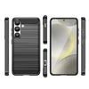 Carbon tok rugalmas szilikonból Samsung Galaxy XCover 7 Pro - Fekete tok - 1. kép