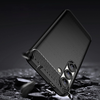 Carbon tok rugalmas szilikonból Samsung Galaxy XCover 7 Pro - Fekete tok - 2. kép