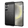 Carbon Case Rugalmas Szilikon tok Nothing Phone (3a) - Fekete tok thumbnail
