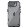 Nillkin Iceblade Prop tok objektívtakaróval és állvánnyal iPhone 16e-hez - Fekete - 0. kép