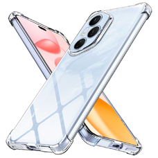  Techsuit - Ütésálló Átlátszó Szilikon - Honor 400 Pro - Átlátszó tok
