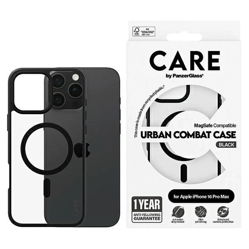 CARE by PanzerGlass Flagship Urban Case iPhone 16 Pro Max 6.9 CARE by PanzerGlass Flagship Urban Case iPhone 16 Pro Max 6.9