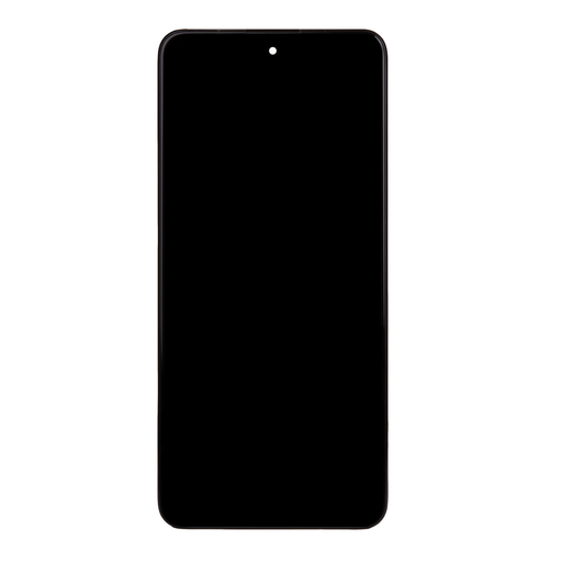 LCD Kijelző + Érintőpanel + Előlap Xiaomi Redmi Note 11S 5G Fekete (Szerviz Csomag)