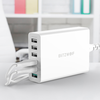 Blitzwolf BW-S15 Hálózati töltő 6xUSB/ QC 3.0 60W fehér - 0. kép