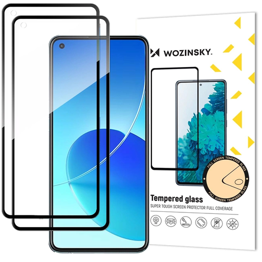 Wozinsky Full Glue edzett üvegfólia Xiaomi Redmi Note 14S-hez, 2 db-os csomag, üvegfólia Wozinsky Full Glue edzett üvegfólia Xiaomi Redmi Note 14S-hez, 2 db-os csomag, üvegfólia