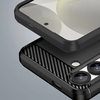 Carbon Case Flexible Silicone tok Xiaomi Poco X7 Pro - Fekete - 4. kép