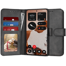  Techsuit - Naplókönyv - Nothing CMF Phone 2 Pro - Fekete tok