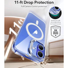  ESR - Klasszikus Hibrid HaloLock Kitámasztó - iPhone 16 - Átlátszó tok - 4. kép