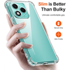  Techsuit - Ütésálló Átlátszó Szilikon - Samsung Galaxy M56 - Átlátszó tok - 3. kép