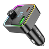 HOCO autós töltő Bravery PD30W QC3.0 + Bluetooth FM adó E81 fekete - 4. kép