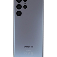 Samsung S908B Galaxy S22 Ultra Akkufedél Grafitszürke (Szervíz csomag)