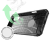 Hybrid Armor tok iPhone 16e - Fekete - 4. kép