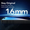  ESR - Klasszikus Hibrid HaloLock - iPhone 16 Pro - Átlátszó Fekete tok - 2. kép