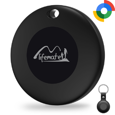 Lifemate/MiLi GPS Bluetooth LifeTag Nyomkövető HD-P16-3 Android + kulcstartó fekete