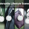 Lifemate/MiLi GPS Bluetooth LifeTag nyomkövető HD-P16-3 Apple fehér - 3. kép