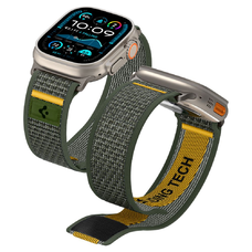 Spigen Athlex Air Apple Watch 6 / 7 / 8 / 9 / 10 / Se / Ultra 1 / 2 (44 / 45 / 46 / 49 Mm) Aktív Zöld
