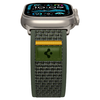 Spigen Athlex Air Apple Watch 6 / 7 / 8 / 9 / 10 / Se / Ultra 1 / 2 (44 / 45 / 46 / 49 Mm) Aktív Zöld - 3. kép