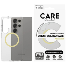 CARE by PanzerGlass Flagship Urban Combat Chardonnay QI tok Samsung Galaxy S25 Ultra - Átlátszó
