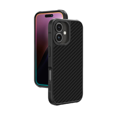 AmazingThing Titan Max tok 1500D aramid szálakkal iPhone 16-hoz - Fekete