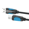 USB 2.0 A - USB-B nyomtató kábel Vention VAS-A16-B100 1m Fekete - 3. kép